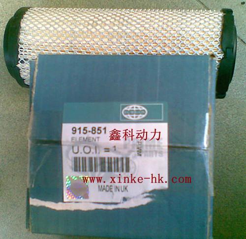 FGWILSON parts,AIR FILTERS for FGWILSON,  915-851