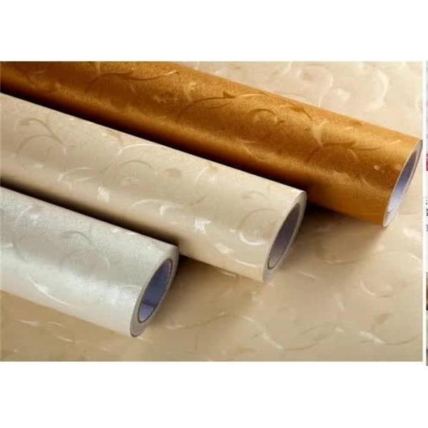 Golden Yellow , Self Adhesive Textured Wallpaper , 122cm/ 60cm x /50m/100m