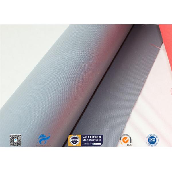 Покрытая силиконом изоляция стрейнера 28ОЗ серого цвета 0.7ММ ткани стеклоткани покрывает ткань