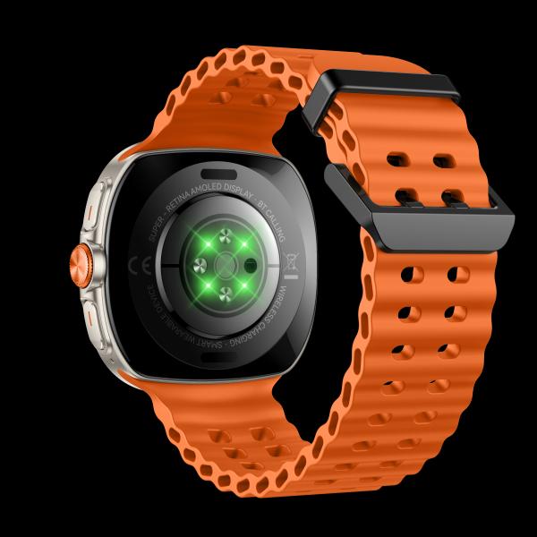 KW298PRO 1.43 AMOLED BT Calling Smart Watch with 100 Sports Modes