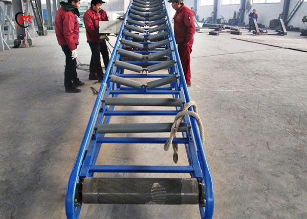 2m12 Electric Motor Mobile Belt Conveyor Wood Chips Portable Underground