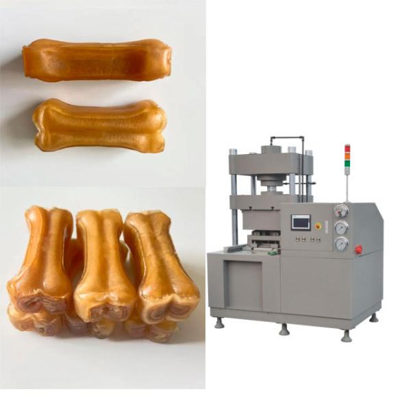 5.5kw 380VAC Dog Bone Making Machine Pet Food Processing Line 12 Months Warranty