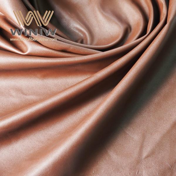 DMF Free Micro Fiber PU Material Artificial Imitation Leather For Garments