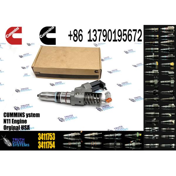 Construction Machinery Spare Parts QSM11 3411753 3095040 OEM Zexel Injection Pump Injector Assy for Engine Overhaul Kit Cummins