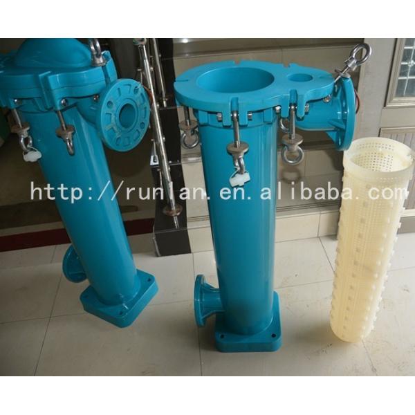 Weight 60KG Size 4 102X410mm PP Single Bag Filter Housing for Machinery Repair Shops