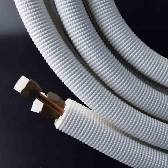 Pancake AC Spare Part Air Conditioner Insulated Copper Tube 1/2'' 3.5m