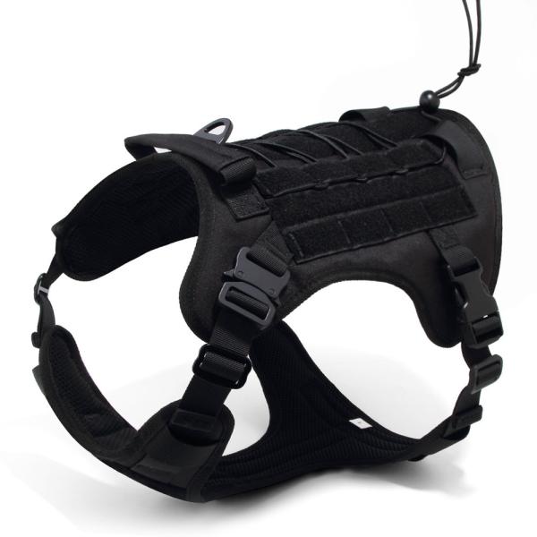 Lightweight Tactical Dog Harness | Comfortable No-Pull Design | Adjustable for Medium and Large Dogs


