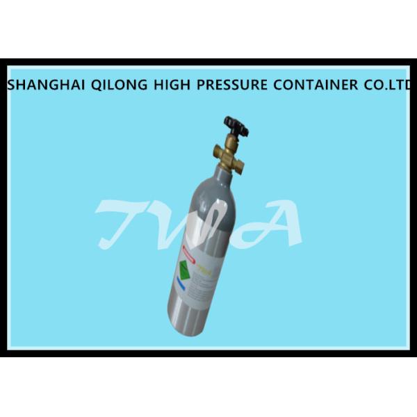 Medical Gas Cylinder 1.8L Small Portable Oxygen Tanks With Footring