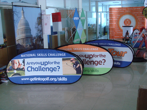 Pop Out Banner Double sided A stand banner,A Frame advertising banner stands