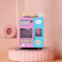 Fabricante feericamente de Floss dos doces da máquina de venda automática 220V 700W Smart de Floss dos multi sabores