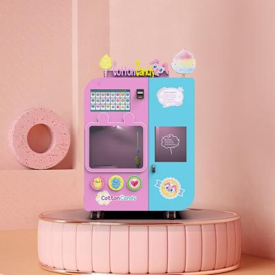 Fabricante feericamente de Floss dos doces da máquina de venda automática 220V 700W Smart de Floss dos multi sabores