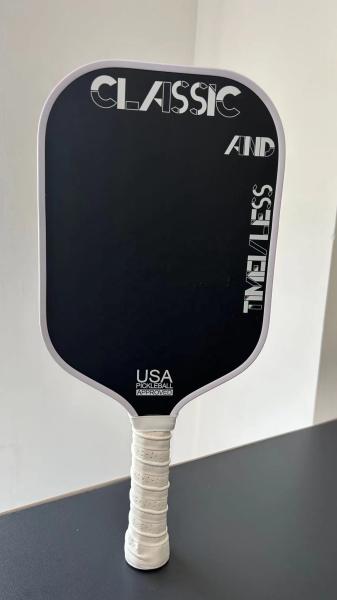 419cm Classic Timeless Graphite T700 3K Carbon Fiber Surface PP Core Black Pickleball Paddle