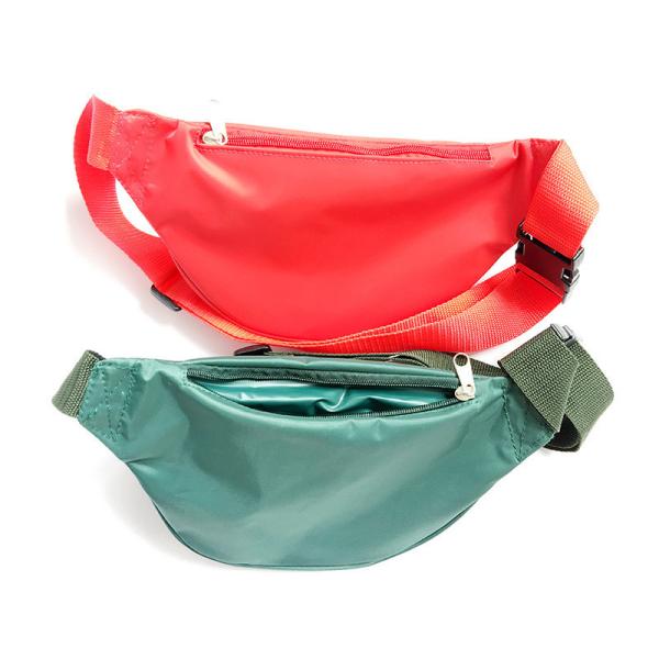 Travel marathon outdoor sports bag 25*15*7cm red green logo customized