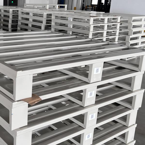 Wholesale  Heavy Duty Warehouse Pallet Steel Stackable  Metal Pallet 500kg-3000kg