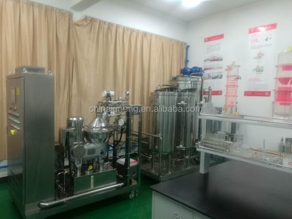 380V 4kW Automatic Milk Cream Separator with PLC Control