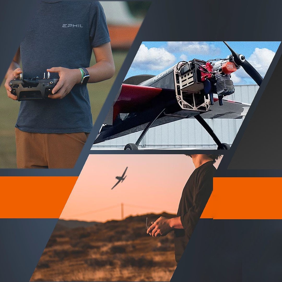 60cc-R PRO Model Gasoline/Electric Start Two-Stroke Rear Fixed-Wing Airplane Engine Drones Accessories
