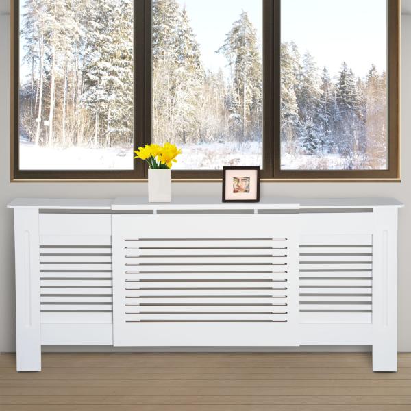Study Room MDF Wood Radiator Cover Matte Finished