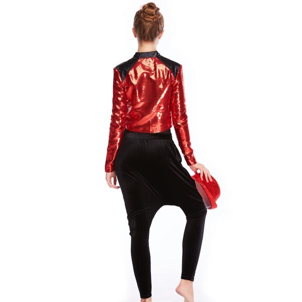 Spandex / Polyester Hip Hop Dance Outfits Long Sleeves Tops Casual Loose Harem Pants