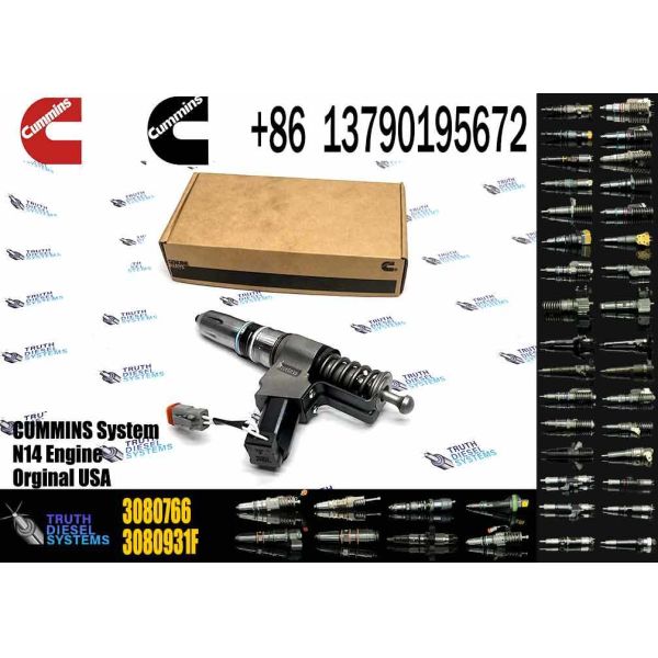 N14 Diesel Engine 3080766 3411767 Fuel Injector