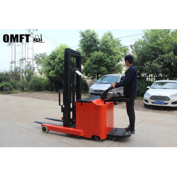 1t 1.5t 2t Electric Reach Truck steel PU Explosion-Proof Automatic Fork Lift CE ISO SGS