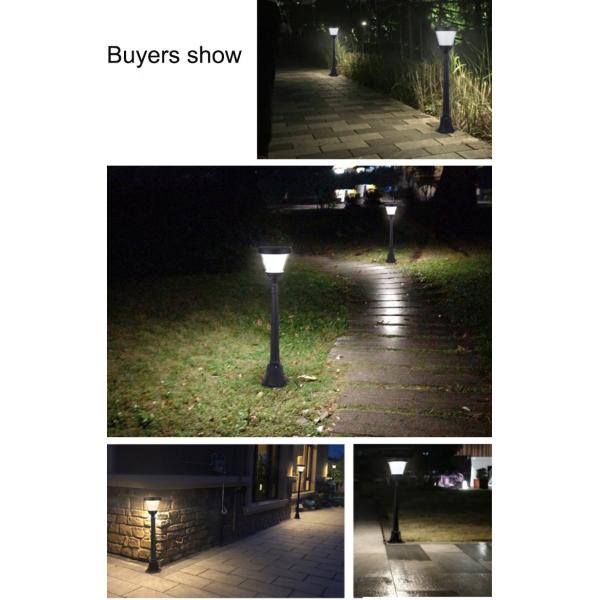 Solar LED Outdoor Home Yard Lamp Villa Lawn Lamp Waterproof Super Bright High Pole Street Lamp