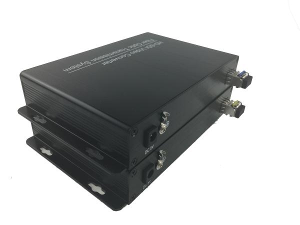 HD SDI to Fiber Converter 4 Channel for CCTV System Optical audio receiver