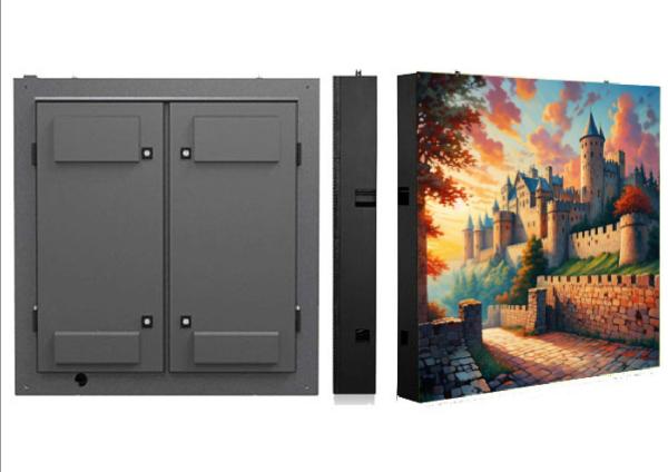 Modules d'éclairage LED extérieurs 5 mm Pixel 10% - 90% Humidité Armoire de 960 mm pour affichage extérieur exceptionnel