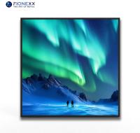 Pantalla LCD cuadrada de alto contraste montada en la pared perfecta para tiendas minoristas