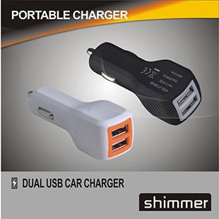GRENADE DUAL USB CAR CHARGER/mini charger/car accessories/in-car charger