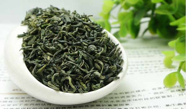 Superior green tea no. 2 refined green tea OP tea export Fried green tea