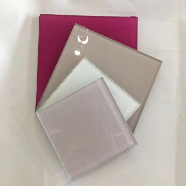 8mm Color Back Painted Tempered Glass for Backsplash for Kitchen