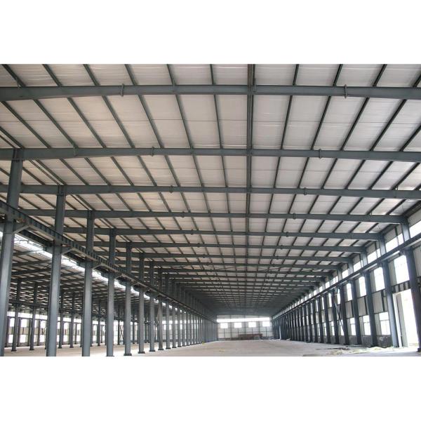 Construction de structures en acier galvanisé préfabriqué sur mesure avec connexion à boulons de résistance