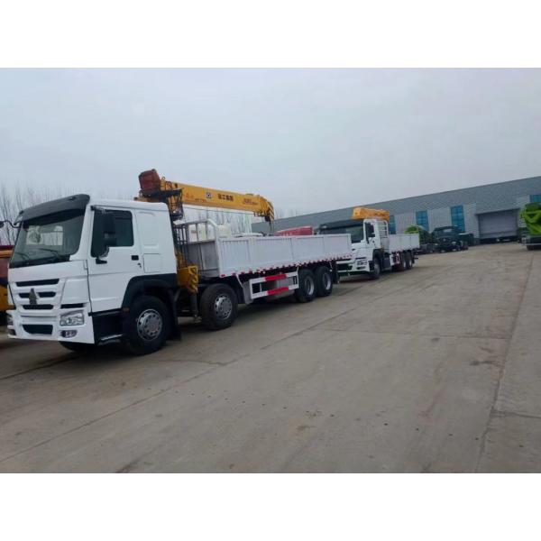 Effortless 8X4 16t Hydraulic Straight Boom Truck Mounted Crane Mobile Crane Truck