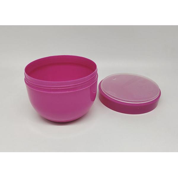 200ml PP Body Scrub Empty Cosmetic Container Face Cream Plastic Jar Bowl Shape