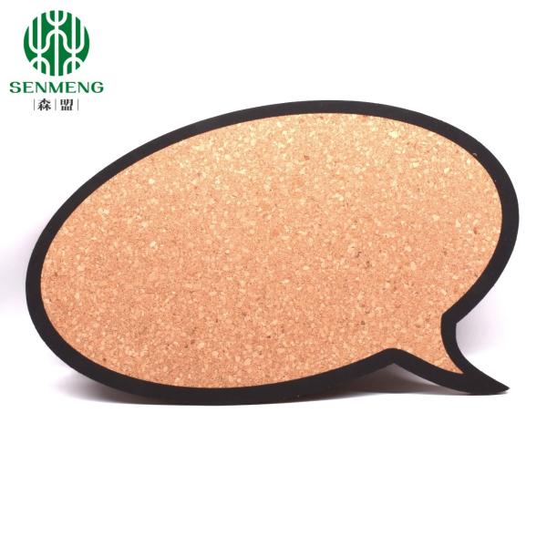 Insulating Natural Custom Size Eco-Friendly Wall Decoration Natural Cork Board