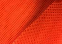 Tela material fluorescente Mesh Polyester For Vests da visibilidade alta