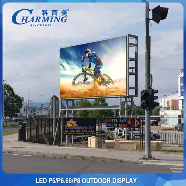 960 x 960 MM Exibição de tela LED de vídeo parede externa 3840 Hz Pixel Pith P5MM