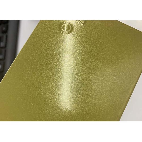 Покрытие термореактивного пальто порошка золота полиэстера эпоксидной смолы металлического промышленное