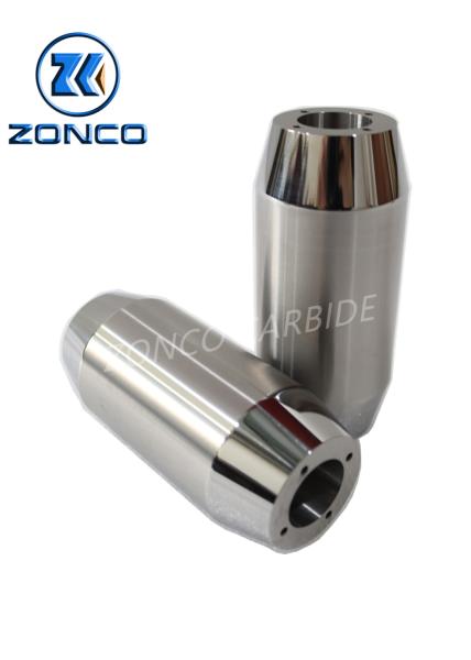 Peças lustradas do distribuidor de bloqueador do núcleo de válvula do carboneto de tungstênio não padrão