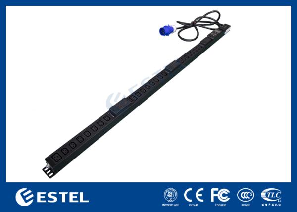 Unité de distribution d'alimentation (PDU) intelligente avec 8 prises 16A 250VAC Communication RS-485