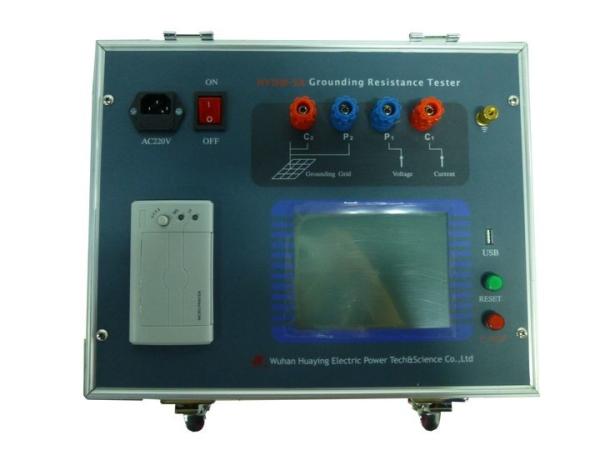 High Precision Instrument Earth Ground Resistance Tester With Touch Large LCD Display