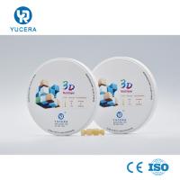 bloques translúcidos del favorable de la circona 3D laboratorio dental de múltiples capas del bloque