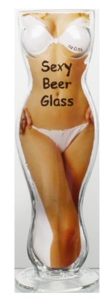 corpo criativo da caneca transparente da caneca do vidro de cerveja 450ml dado forma como presentes