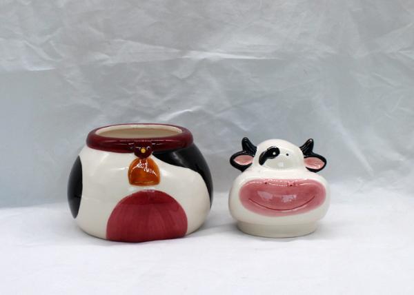 Nancy Ceramic Kitchen Canister , Animal Cartoon Cookie Jar With Music Birthday Gifts
