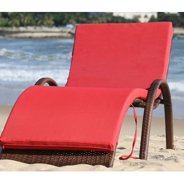 CE BSCI S Shape Stylish Practical Outdoor Sun Lounger Villa Courtyard Pool Garden