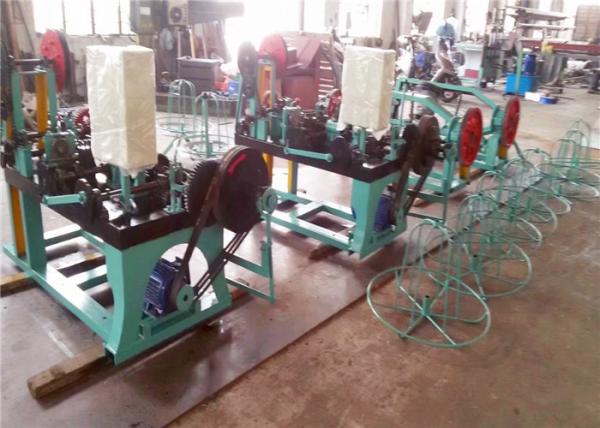 Reverse Twisted Razor Barbed Wire Machine 1.6-2.8mm Wire Diameter 50-100kg/H
