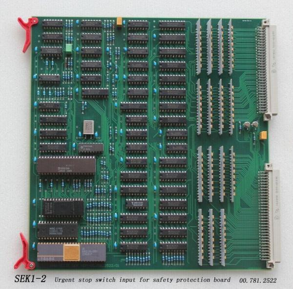HD SEK BOARD, 00.781.2522, HD OFFSET PRINTING MACHINE SPARE PARTS HIGH QUALITY HD REPLACEMENT PA