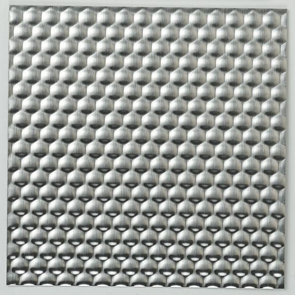 Embossed 316l Stainless Steel Sheet Metal Prices Per Ton In China
