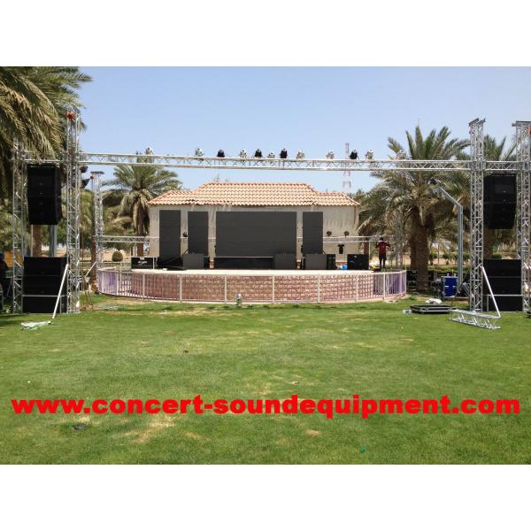 Concert Sound Equipment / 2x1200W Class H High Power Analogue Amplifier For Subwoofer