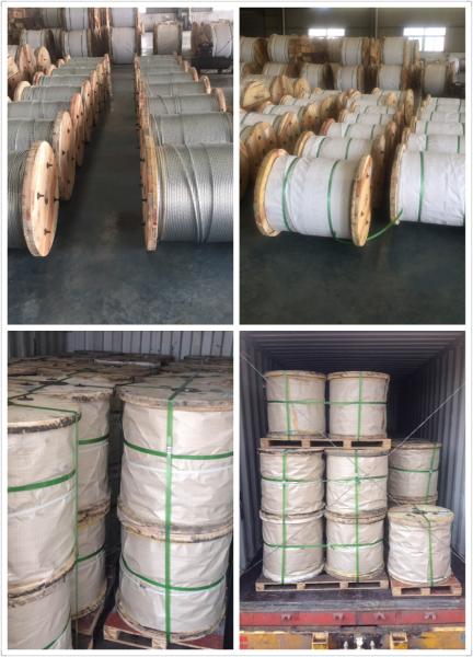 3 16 Inch EHS Galvanized Guy Wire With Low Relaxation , 25 Tons/20 Loading Capacity